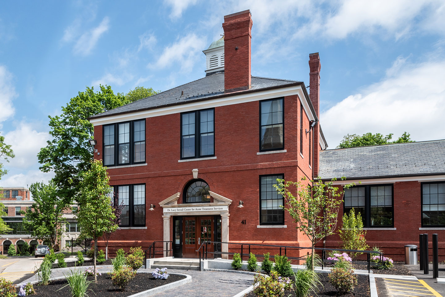Timberline Construction Completes Dr Lucy Sewall Center For Acute Treatment Services Historic Renovation Project At The Dimock Center - Timberline Construction